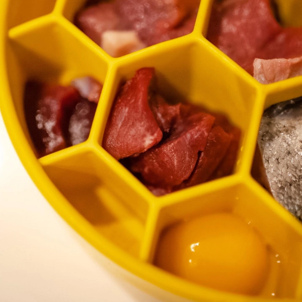 Honeycomb eBowl Enrichment Slow Feeder Bowl - SodaPup