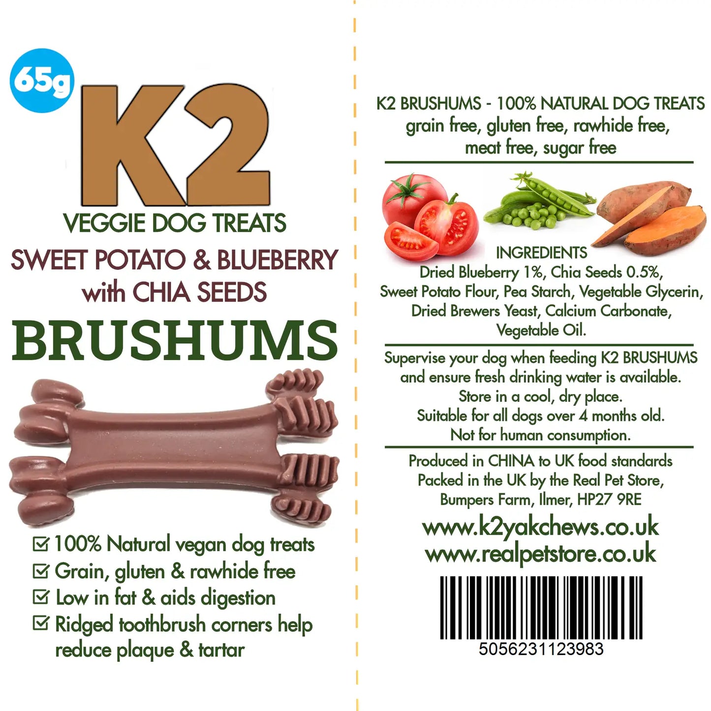 K2 Veggie Brushums