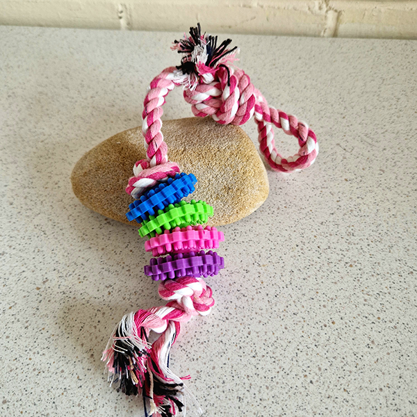 Puppy Rope Teether Toy