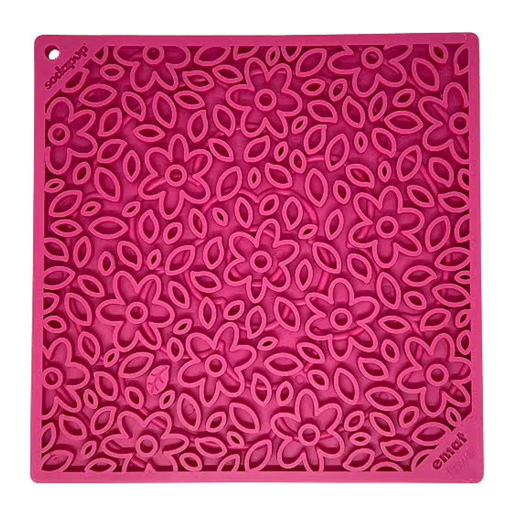 Flower Power eMat Enrichment Lick Mat - SodaPup