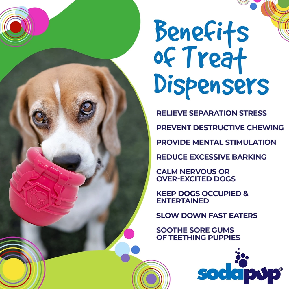 Pup-X Honey Pot Treat Dispenser - SodaPup