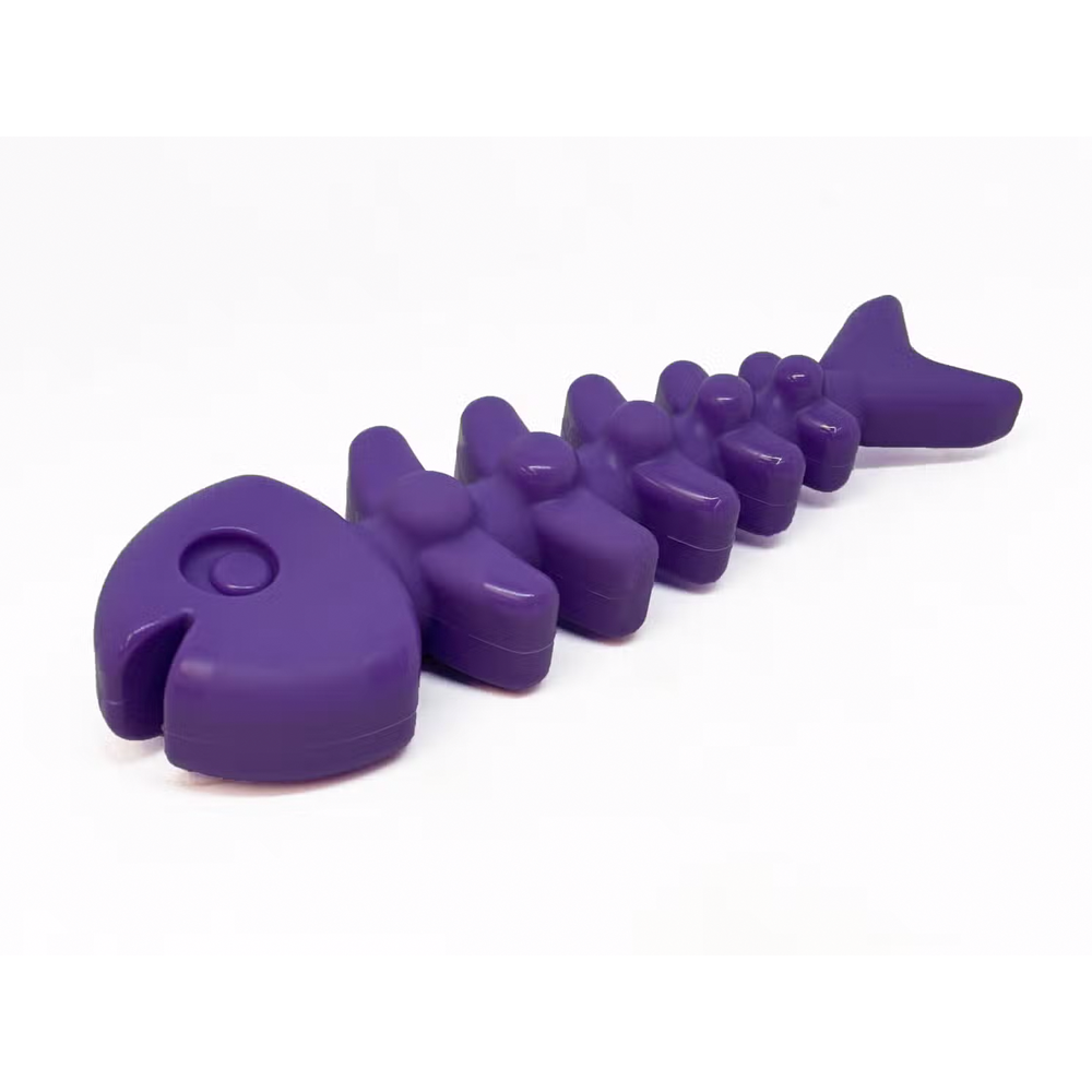Fish Bone Ultra Durable Nylon Chew Toy - SodaPup