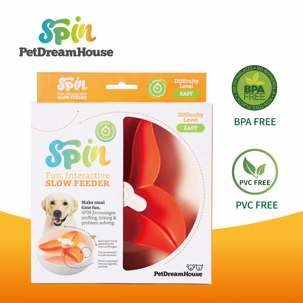 Interactive Spin Enrichment Slow Feeder - PetDreamHouse