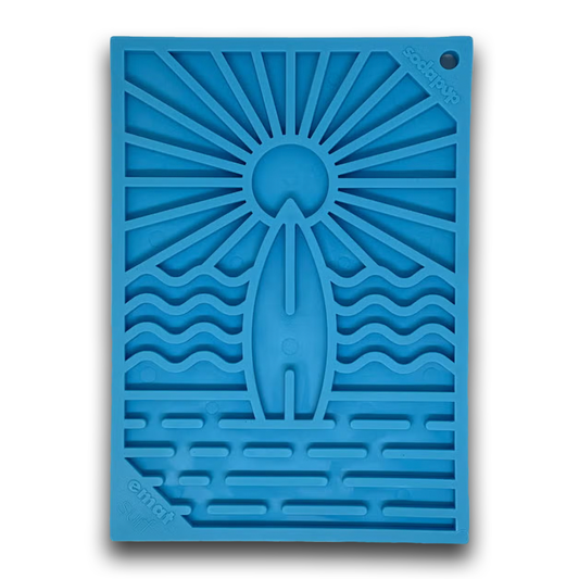 Surf's Up eMat Enrichment Lick Mat - SodaPup