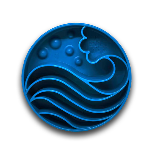 Wave eBowl Enrichment Slow Feeder Bowl - SodaPup